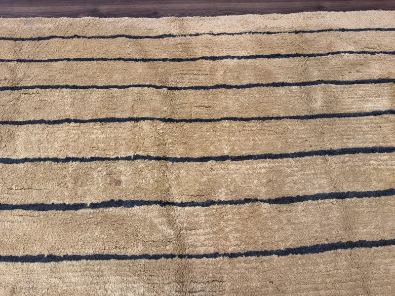 Modern Nepali Rug 13 x 15.6, Palace Size Wool Custom Made Rug, Tan, Large Nepali/Tibetan Carpet by Jewel Rugs