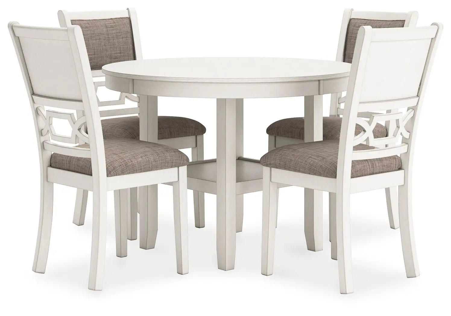 Erinberg - Dining Room Table Set (Set of 5) - Antique White by Unique Piece Furniture