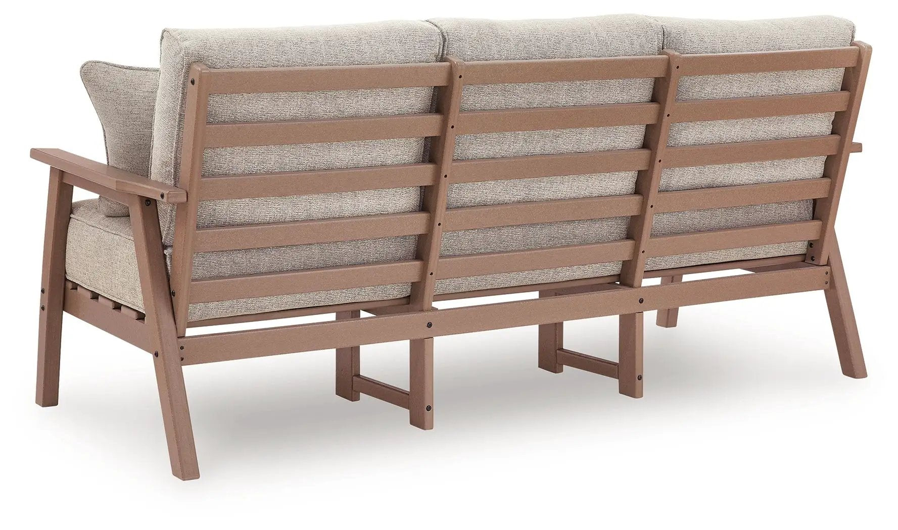 Grover Beach - Sofa With Cushion - Driftwood by Unique Piece Furniture