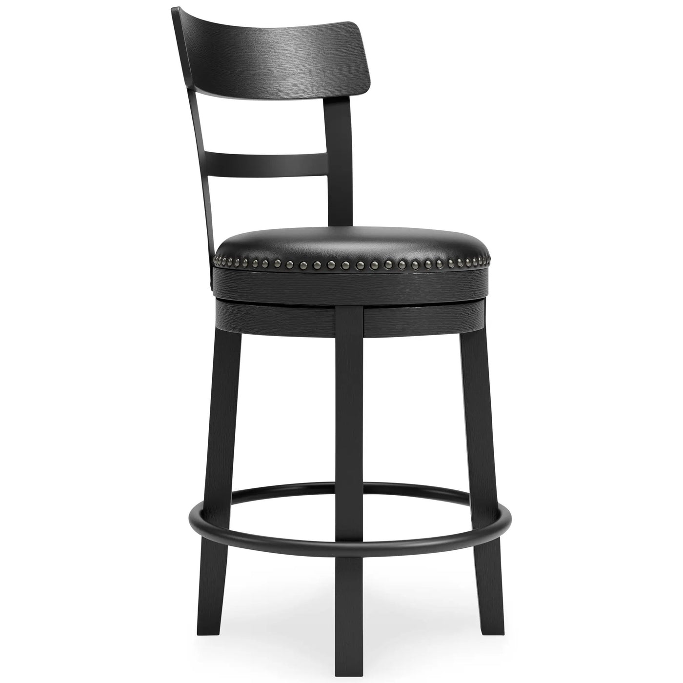 Valebeck - Full Back Swivel Stool by Unique Piece Furniture