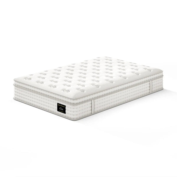 12'' Hybrid Mattress with Memory Foam & Pocket Springs for Pressure Relief