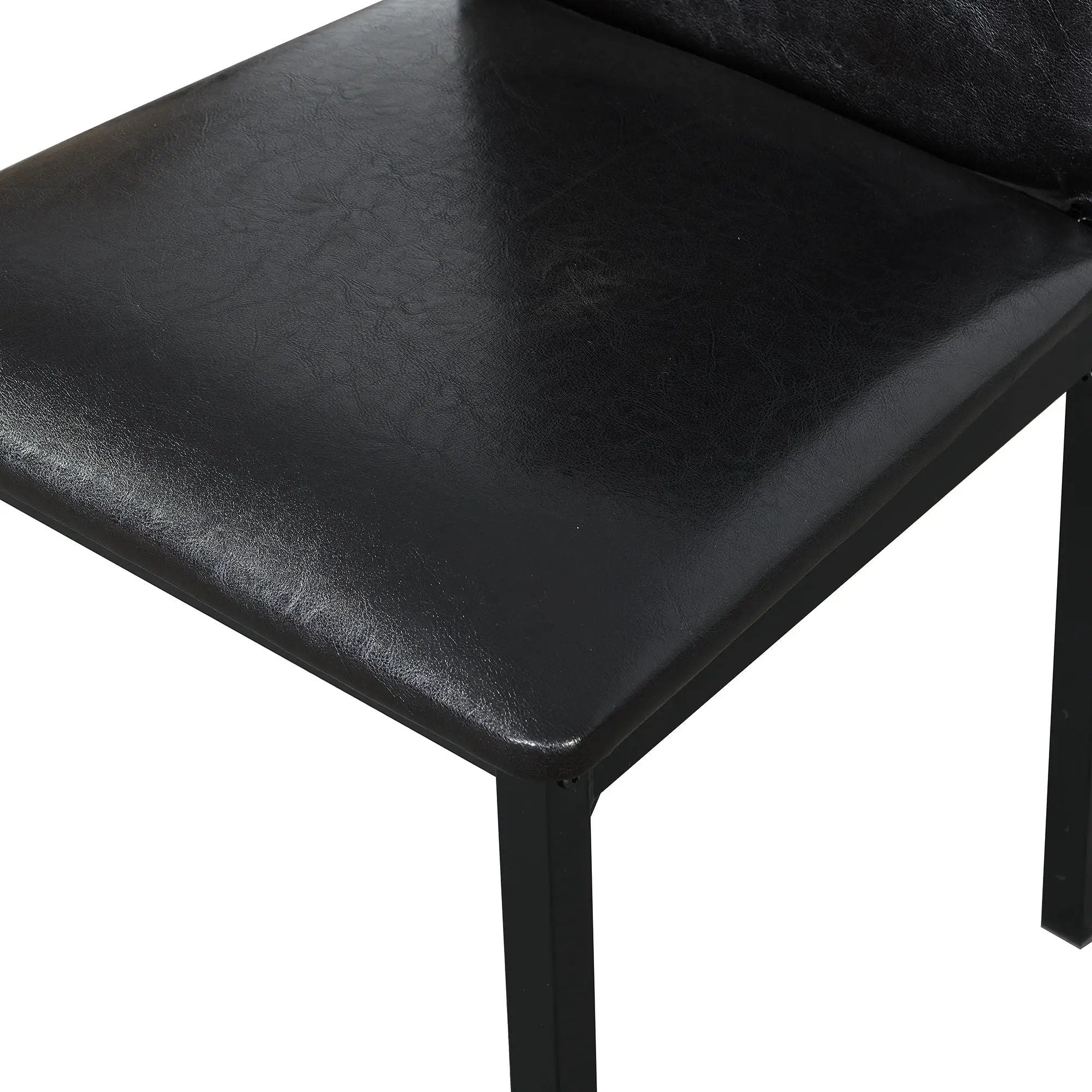 Metal Frame Dining Seats (Set of 4) - Black by Unique Piece Furniture