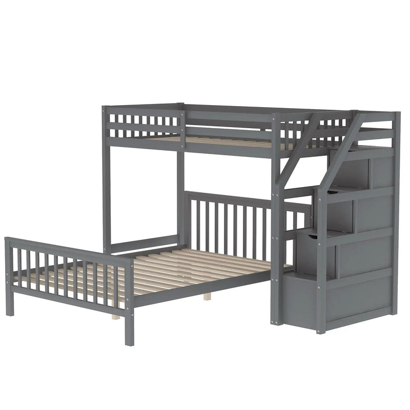 Loft Bed With Staircase And Storage by Unique Piece Furniture