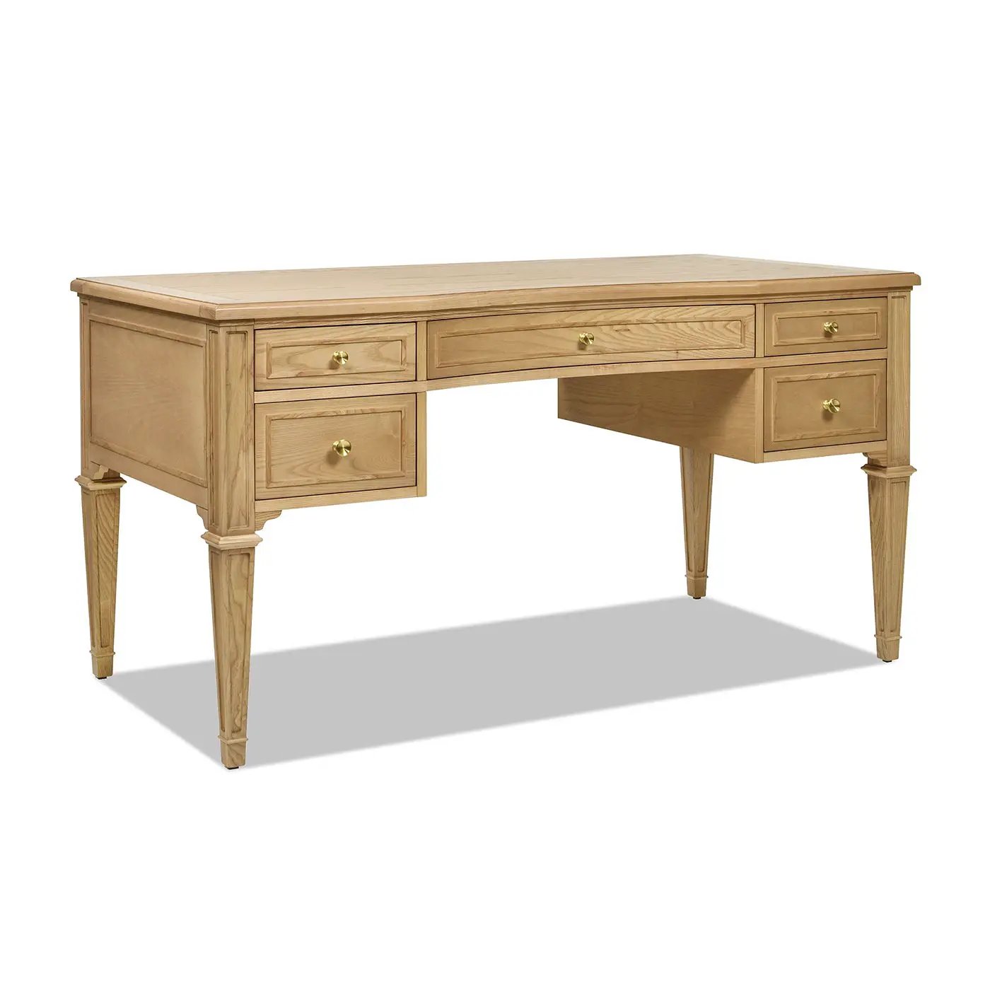 Dauphin - 5 Drawer Executive Desk by HouseOfZazla