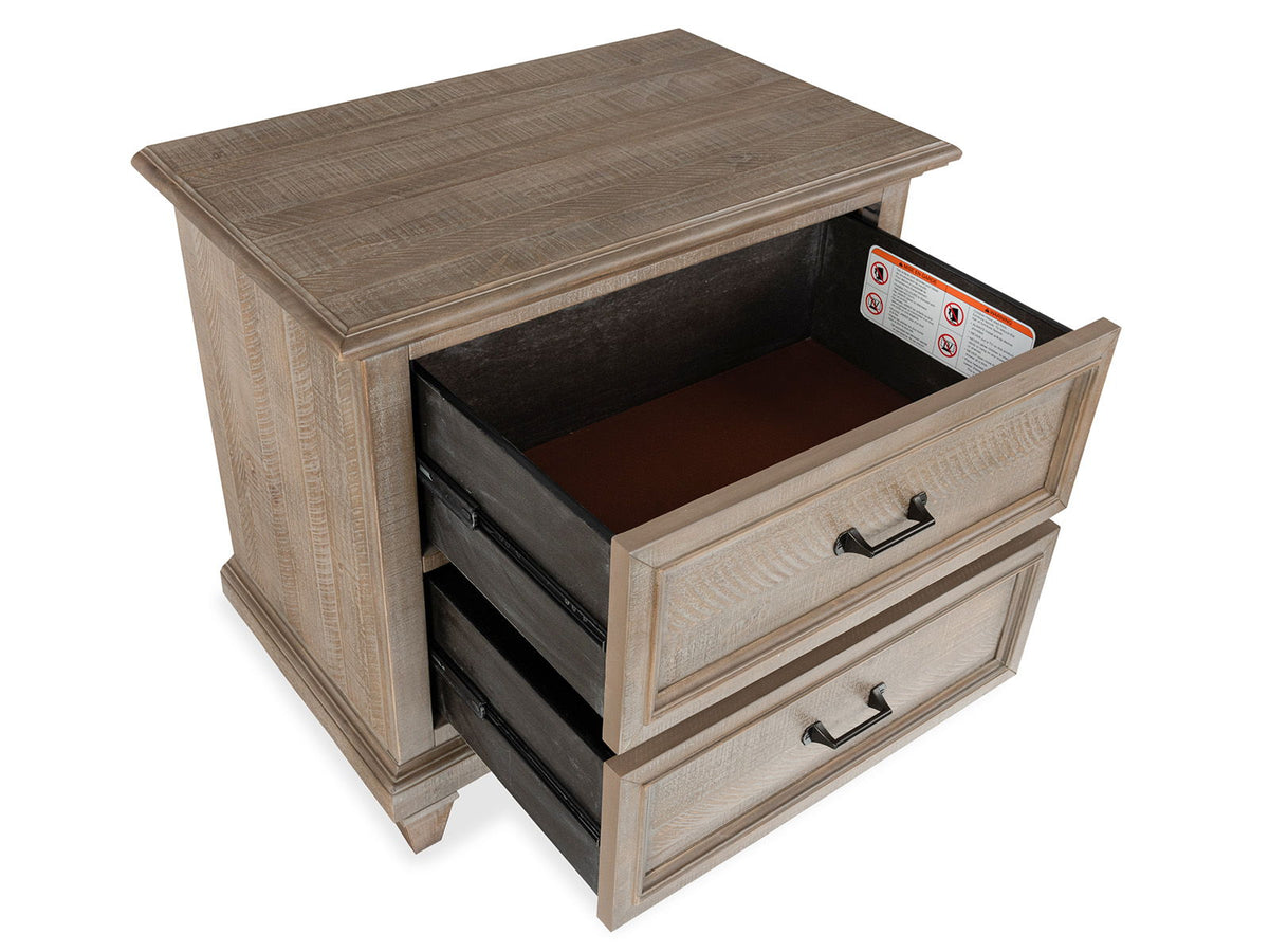 Lancaster - Drawer Nightstand - Dovetail Gray, photo 7 of 7