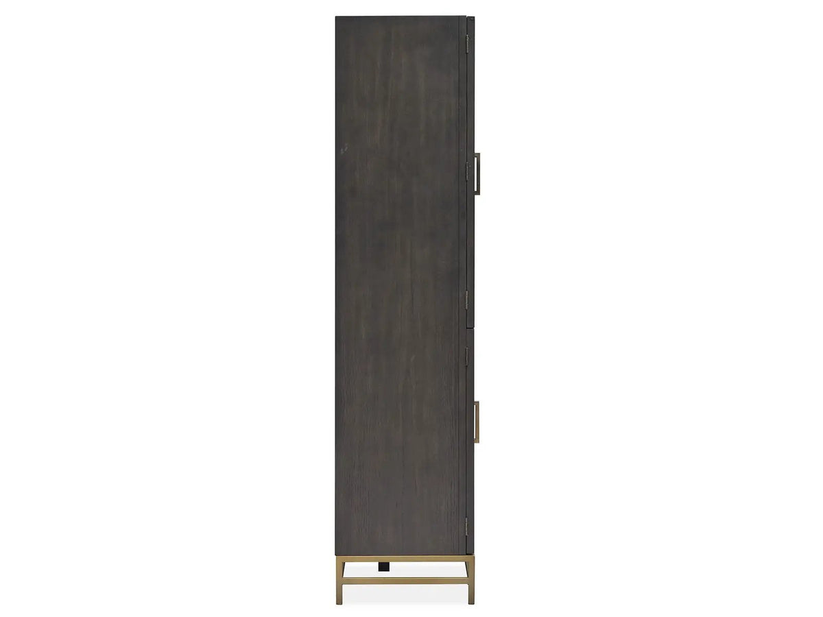 Lindon - Two Tone Dining Cabinet - Dark Brown, photo 6 of 7