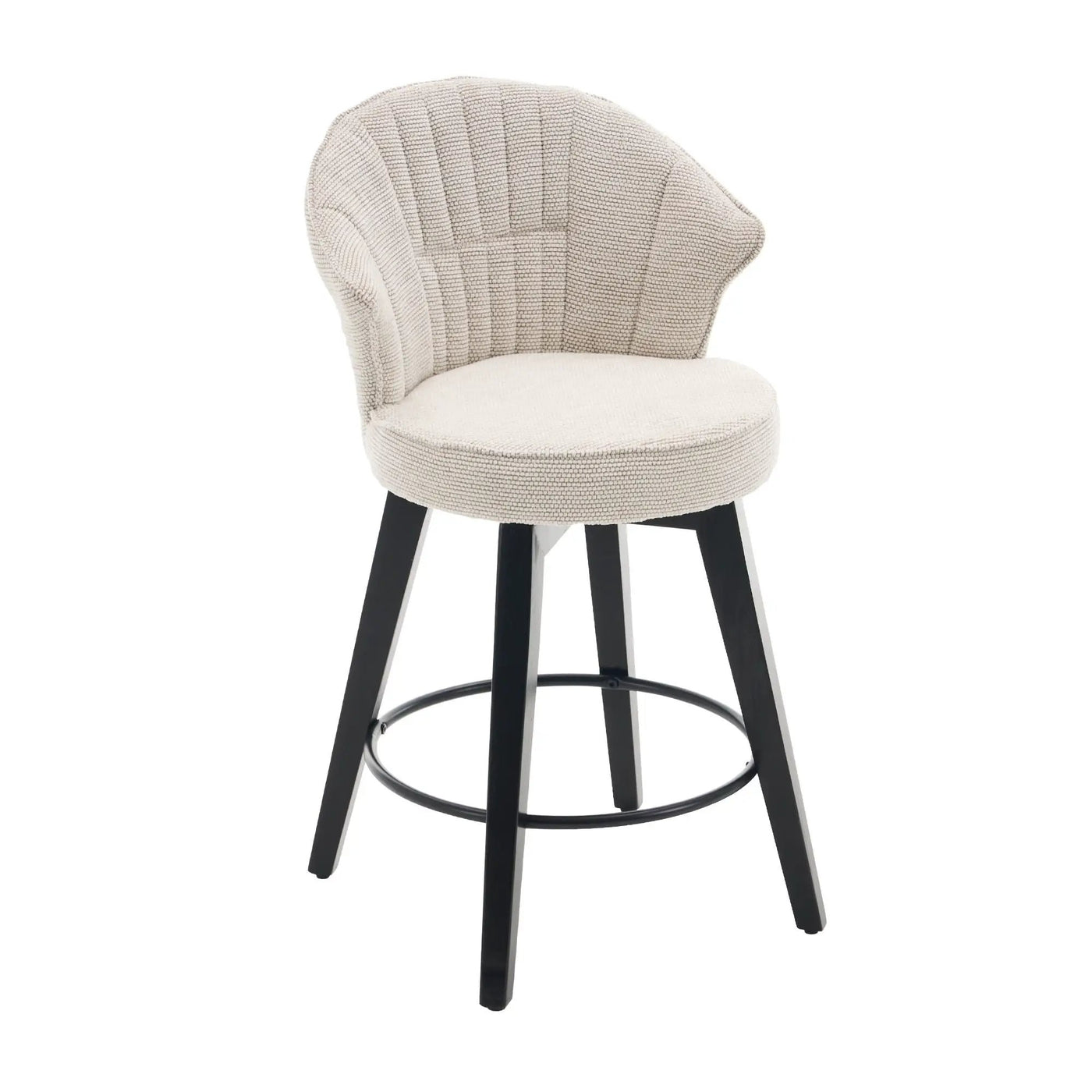 Wing Back Swivel Bar Stools (Set of 2) by HouseOfZazla