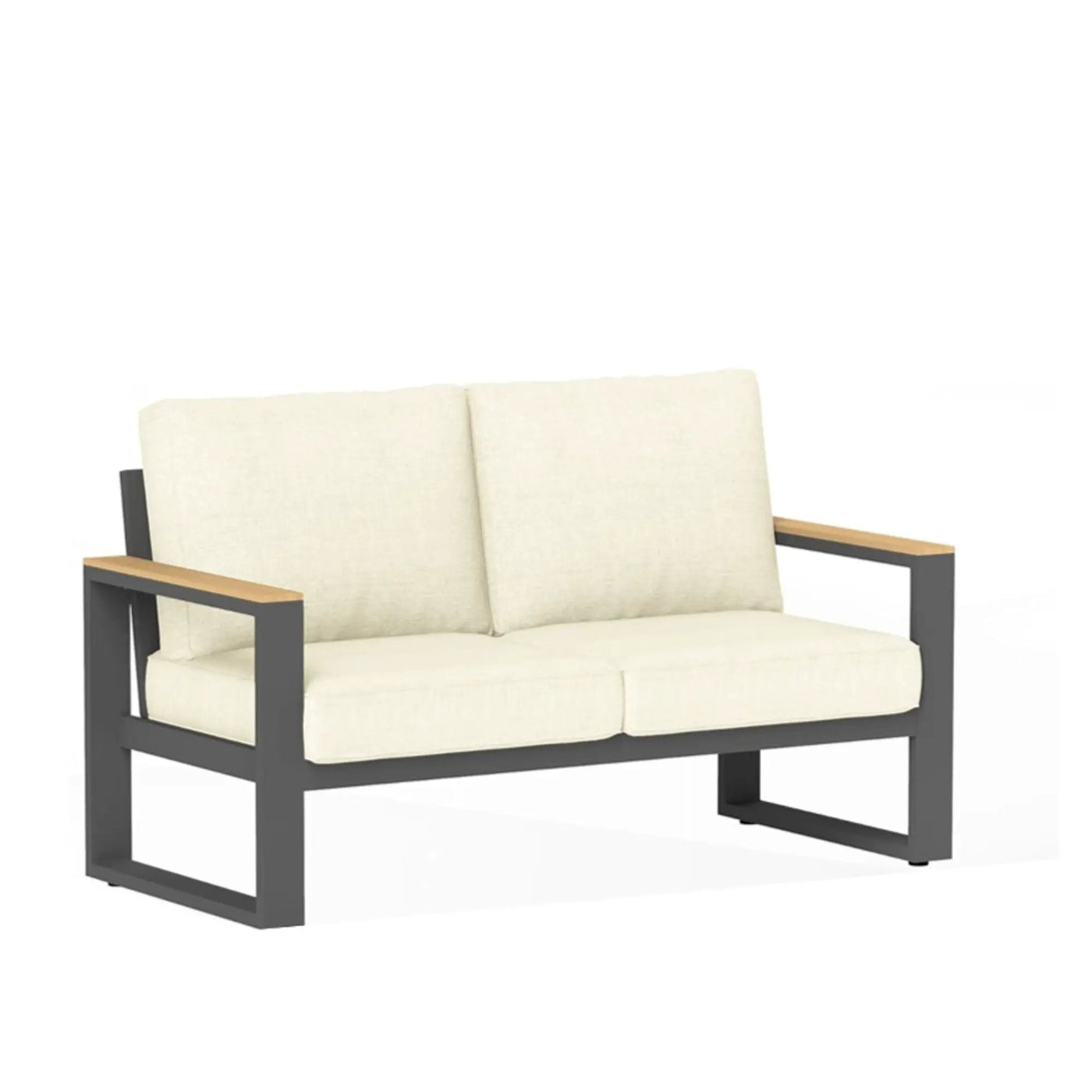 All-Weather Loveseat Sofa With Thick Cushions by HouseOfZazla