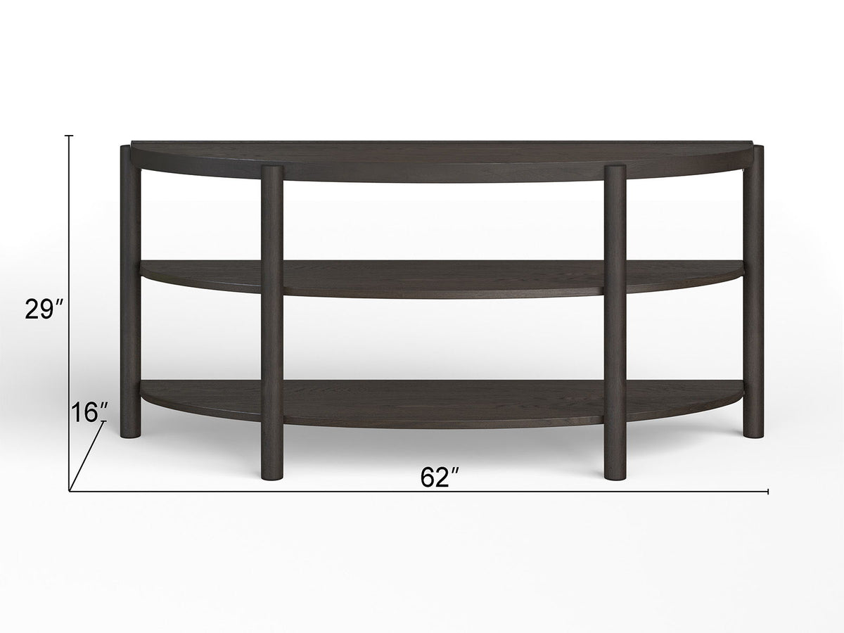 Hadleigh - Demilune Sofa Table, photo 10 of 10