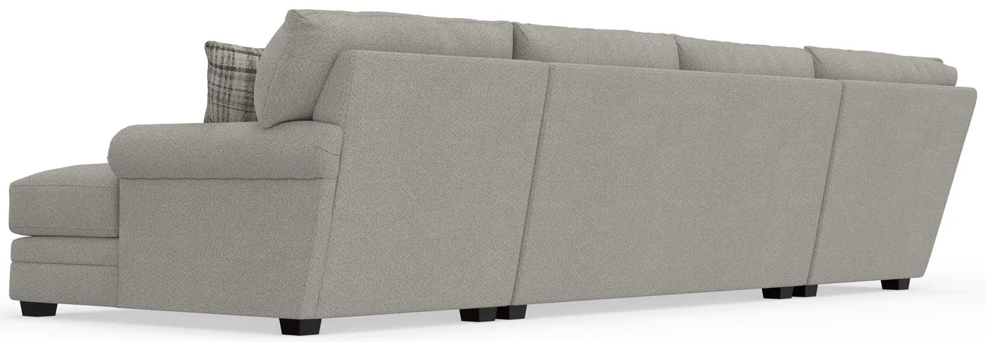 Livingston - Sectional With Comfort Coil Seating And Accent Pillows Included by Unique Piece Furniture