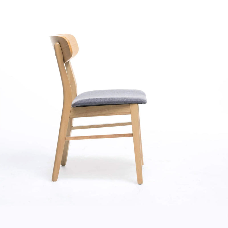 Brilliantine - Dining Chair With Cushion And Wood Frame (Set of 2) by HouseOfZazla