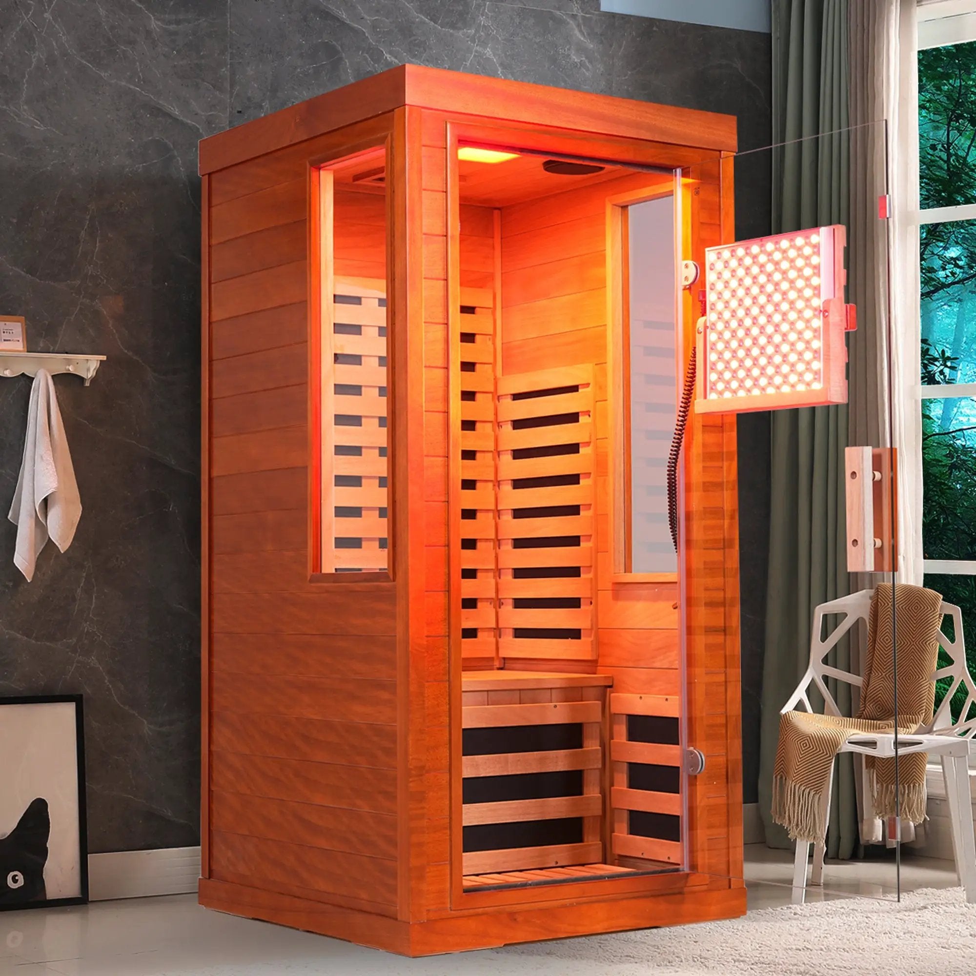 Single Person Infrared Sauna by HouseOfZazla