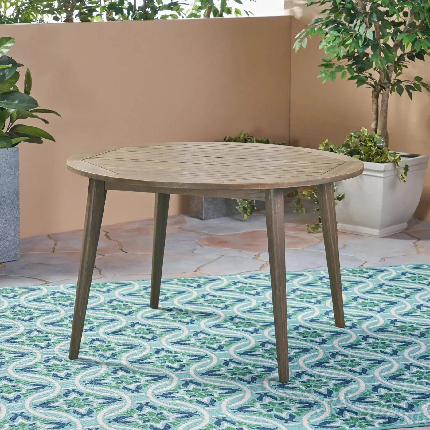 Stamford Outdoor Dining Table Modern Design by HouseOfZazla