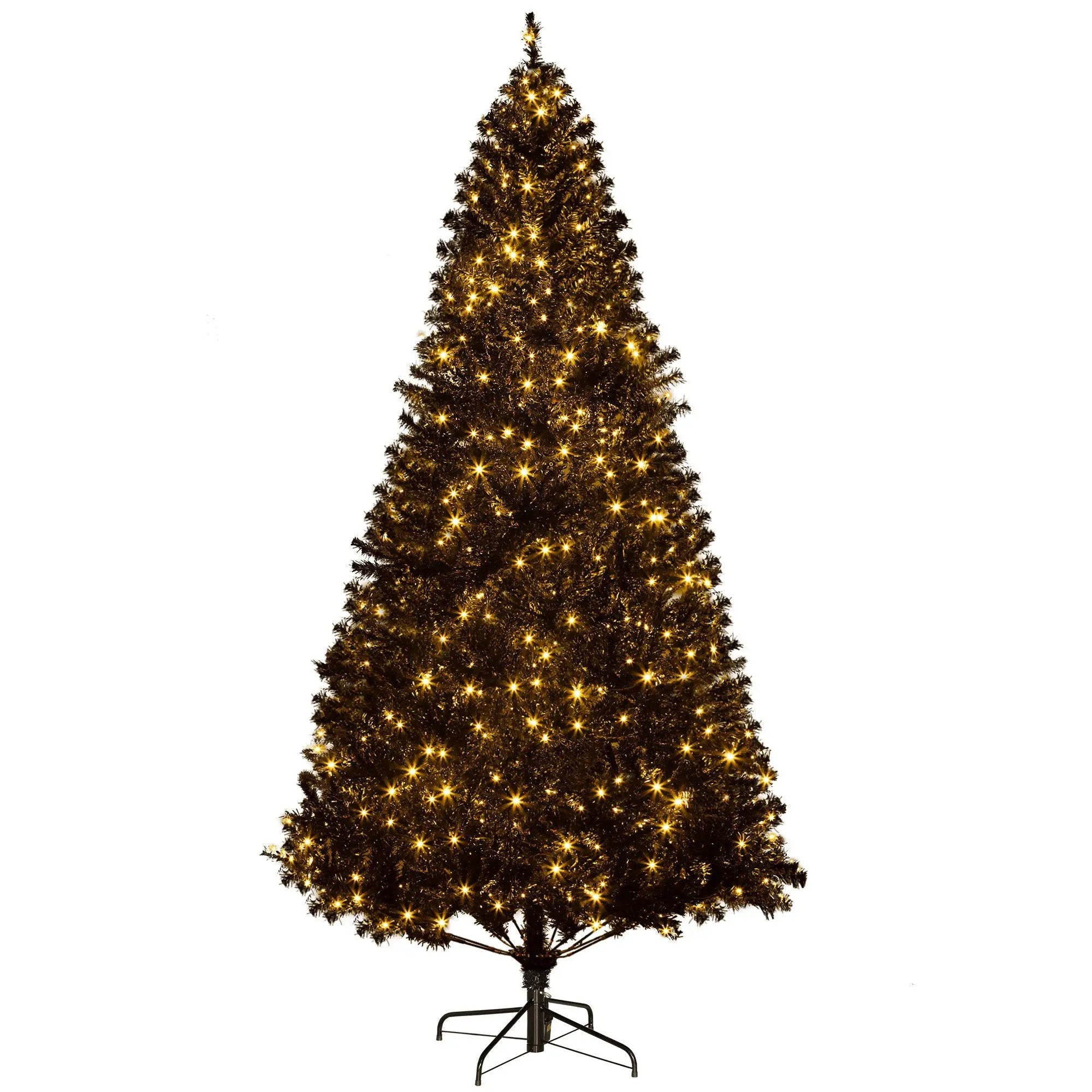 7.5 Ft Tall PreLit Artificial Christmas Tree by HouseOfZazla