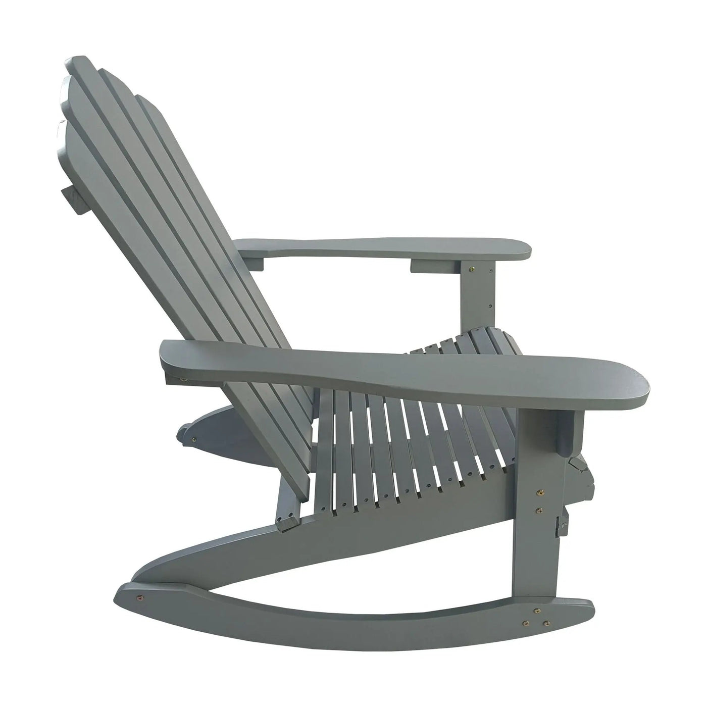 Reclining Outdoor Rocking Adirondack Chair by HouseOfZazla
