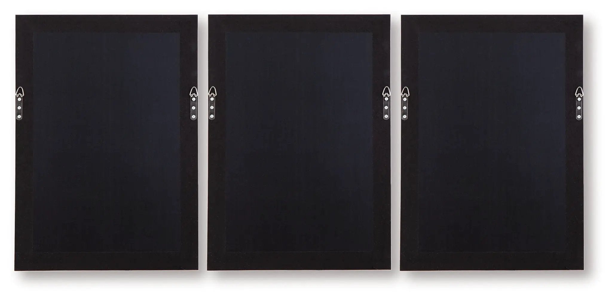 Honslow - Wall Art Set (Set of 3) - Brown / Black / White by Unique Piece Furniture