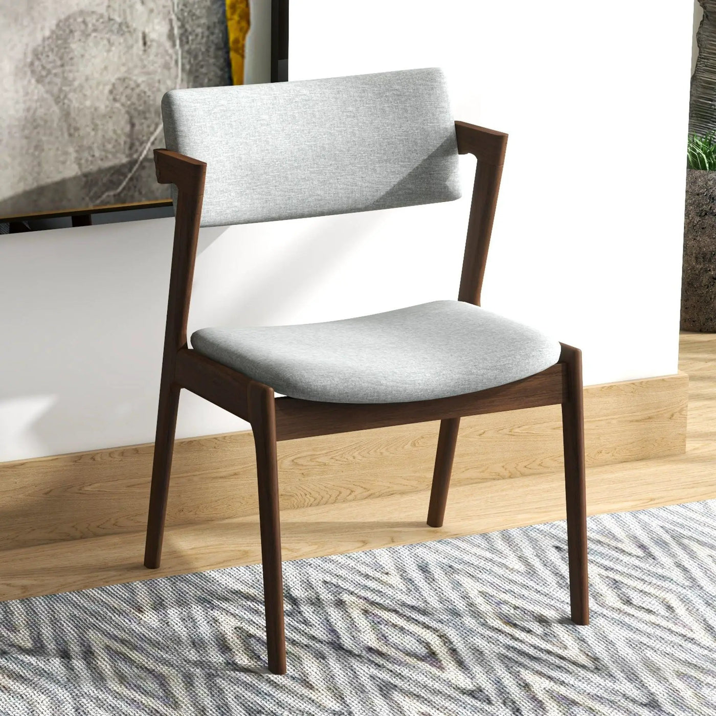 Edwin - Mid-Century Modern Dining Chair (Set of 2) by HouseOfZazla