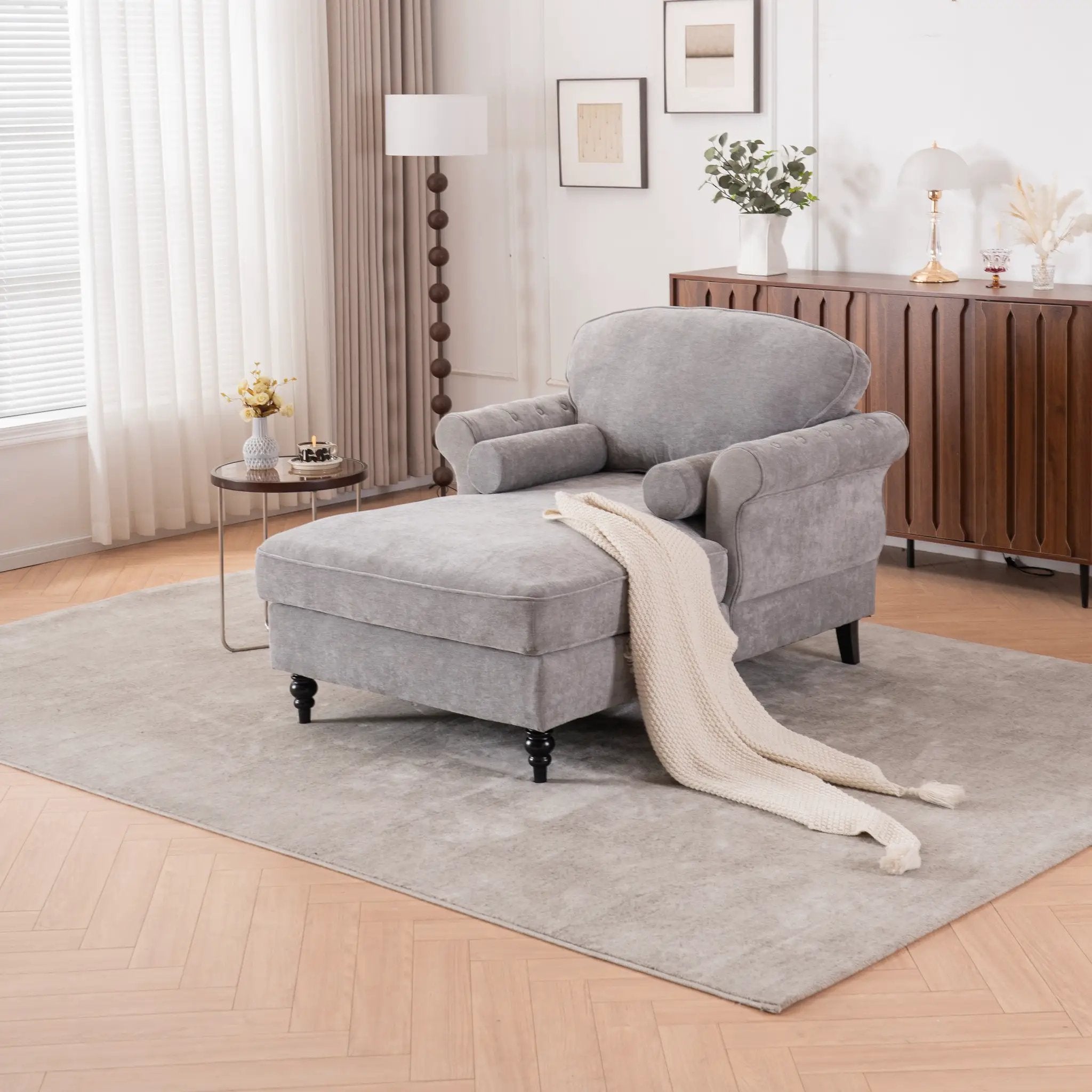 Oversized Chaise Lounge Indoor by HouseOfZazla
