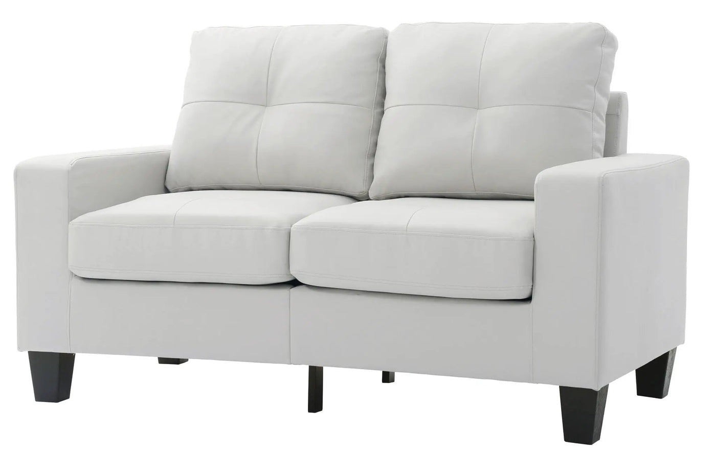 Newbury - Track Arm Loveseat For Cozy Spaces by HouseOfZazla