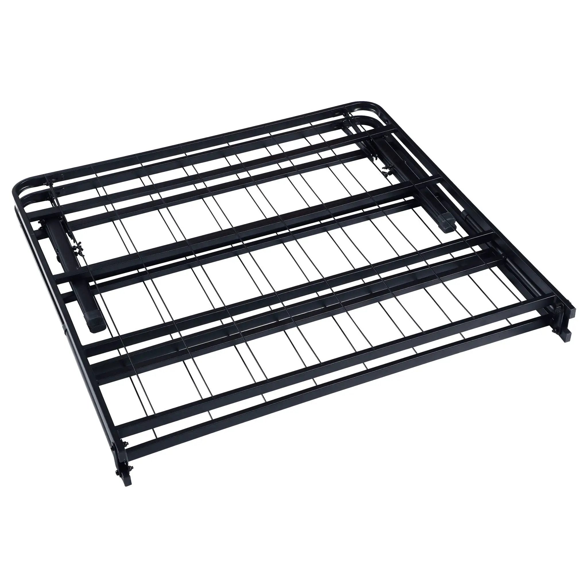 Mabel Metal Twin Mattress Support Platform Bed Black by Unique Piece Furniture