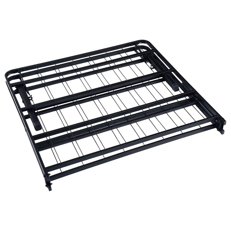 Mabel Metal Twin Mattress Support Platform Bed Black by Unique Piece Furniture