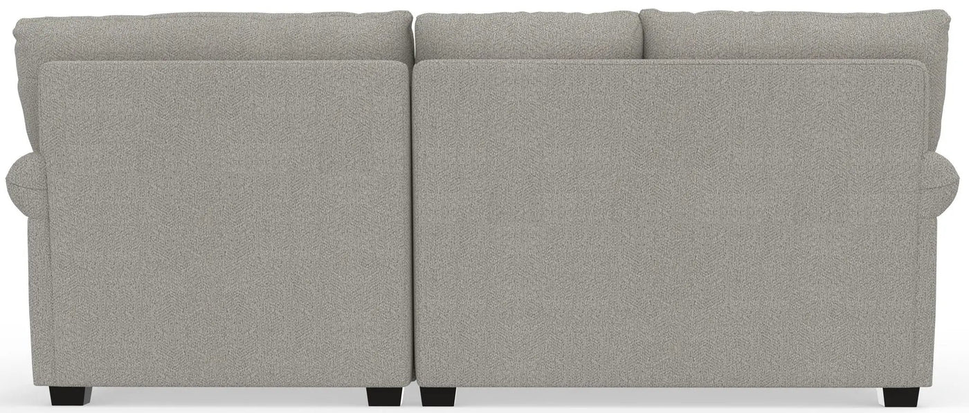 Livingston - Sectional With Comfort Coil Seating, 40" Cocktail Ottoman And Accent Pillows Included by Unique Piece Furniture