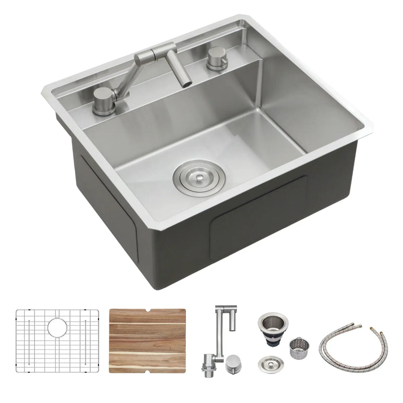 Undermount Bar Sink With Folding Faucet by HouseOfZazla