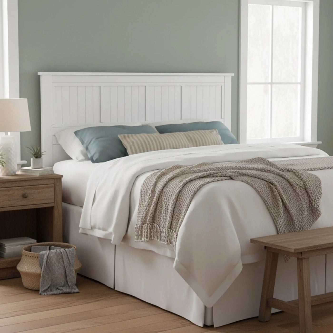 Walton Window Pane Panel Headboard by HouseOfZazla