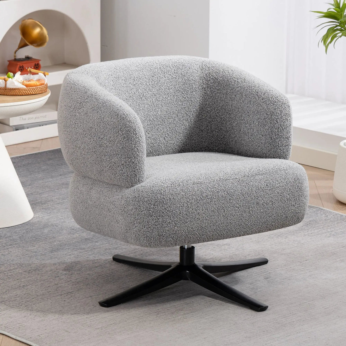 Cuddle Style Leisure Swivel Sofa Chair by HouseOfZazla