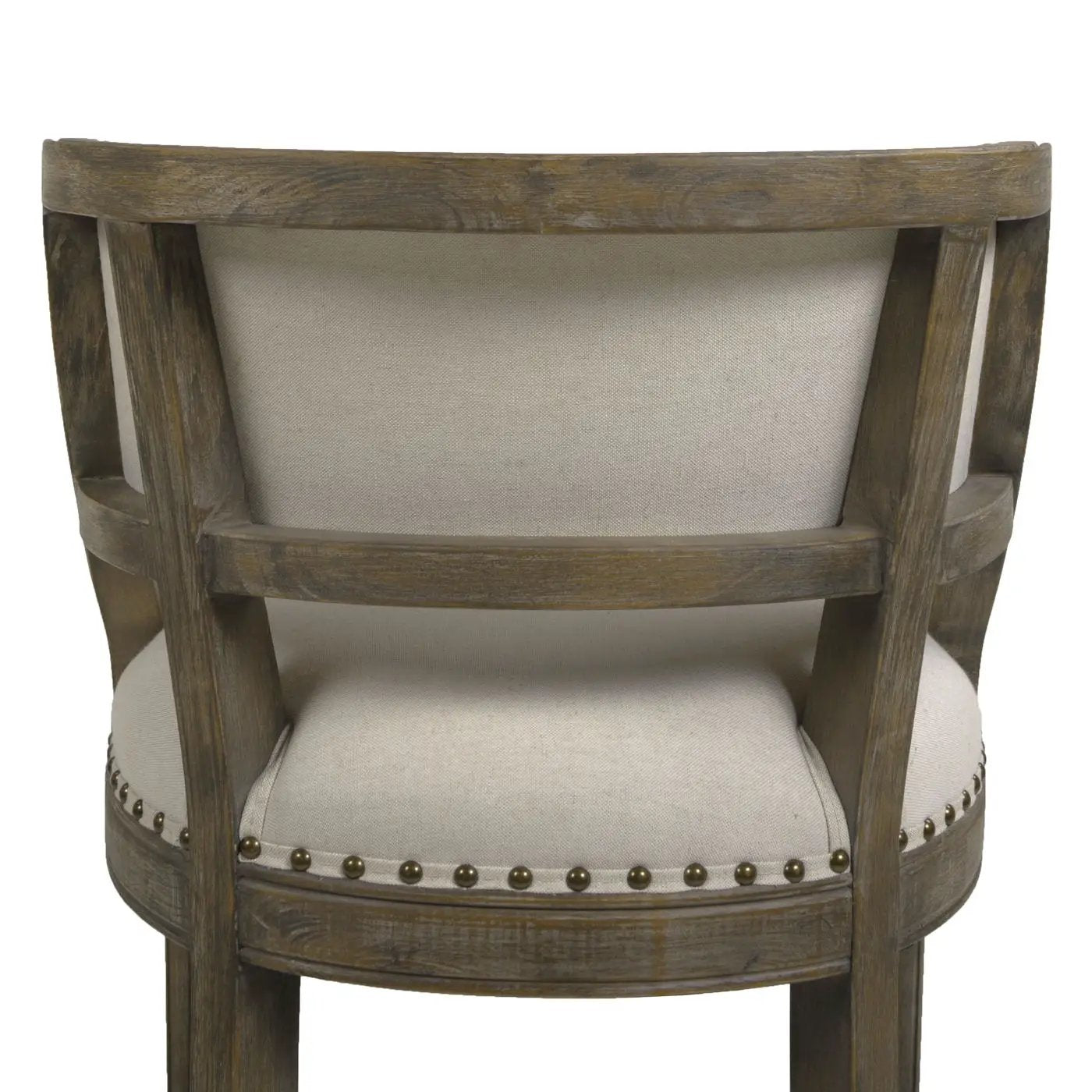 Paris - Farmhouse Counter Height Bar Stool With Backrest by Unique Piece Furniture