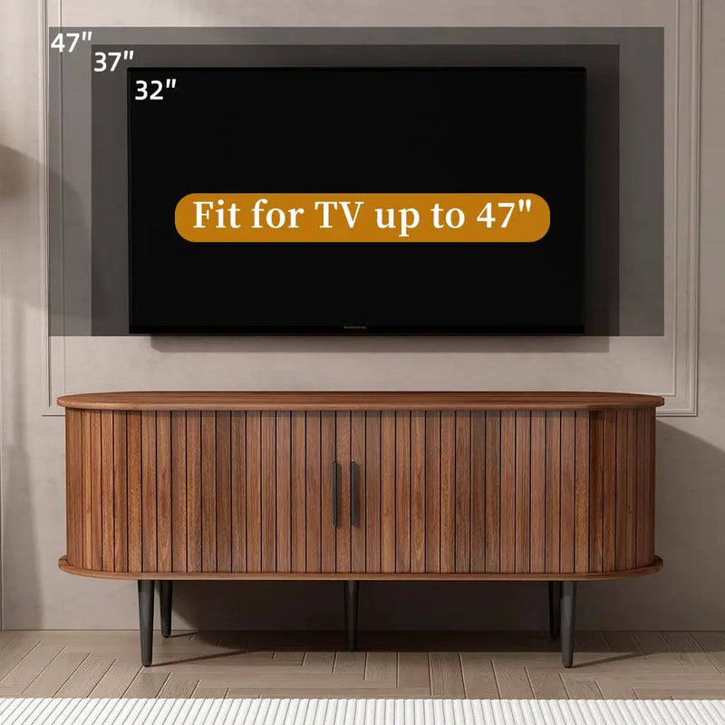 47" Modern TV Console Table with Storage Compartment by HouseOfZazla