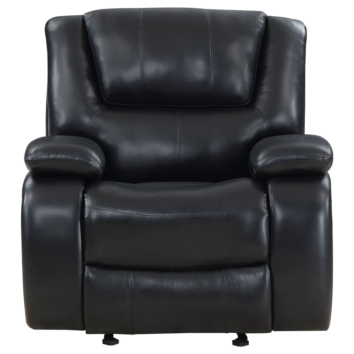Glider Recliner Chair with Manual Recline and Plush Comfort - Red or Black, photo 22 of 24