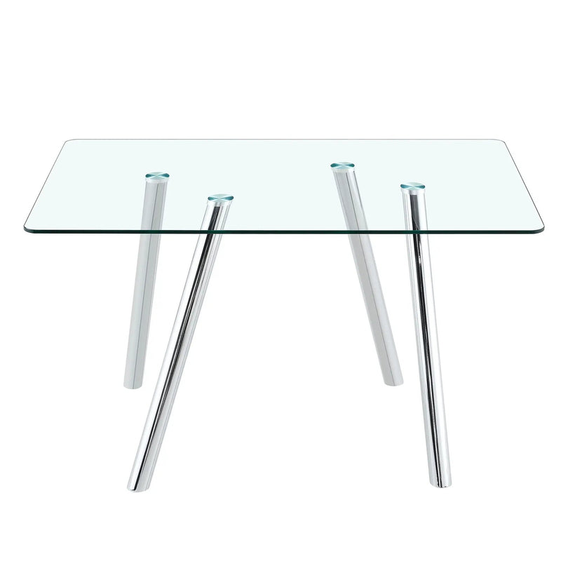 Dining Table With Transparent Surface