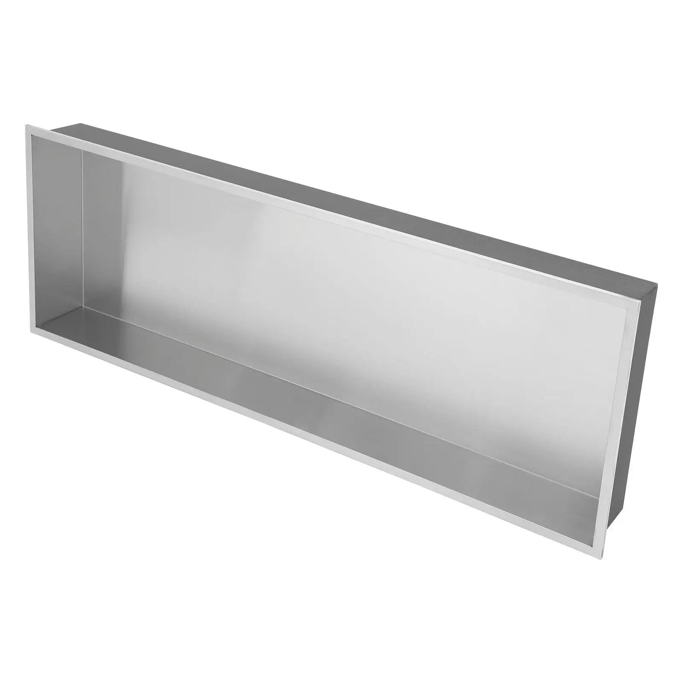 Stainless Steel Shower Niche With Seamless Design For Bathroom Storage by HouseOfZazla