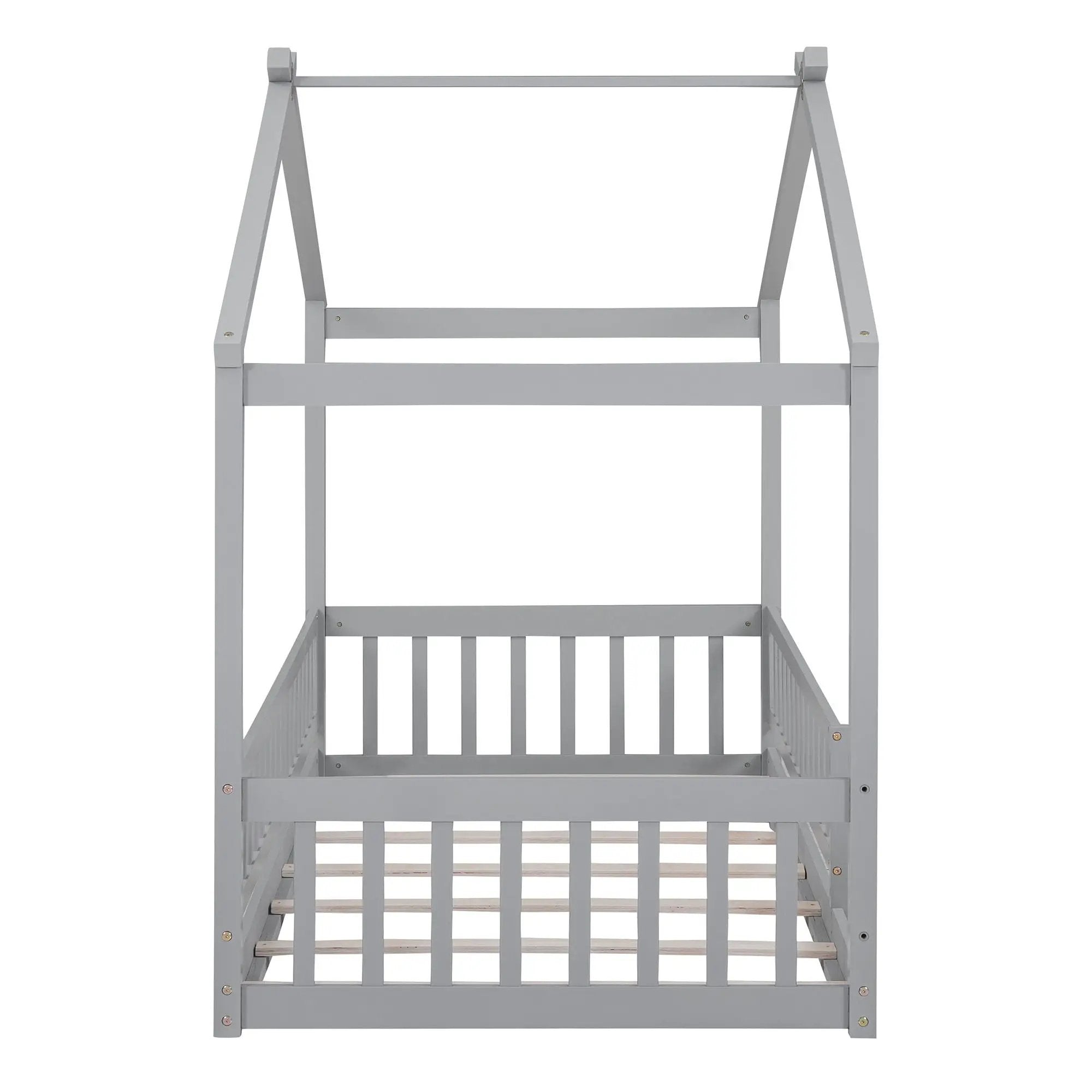 Bed House Bed Frame With Fence