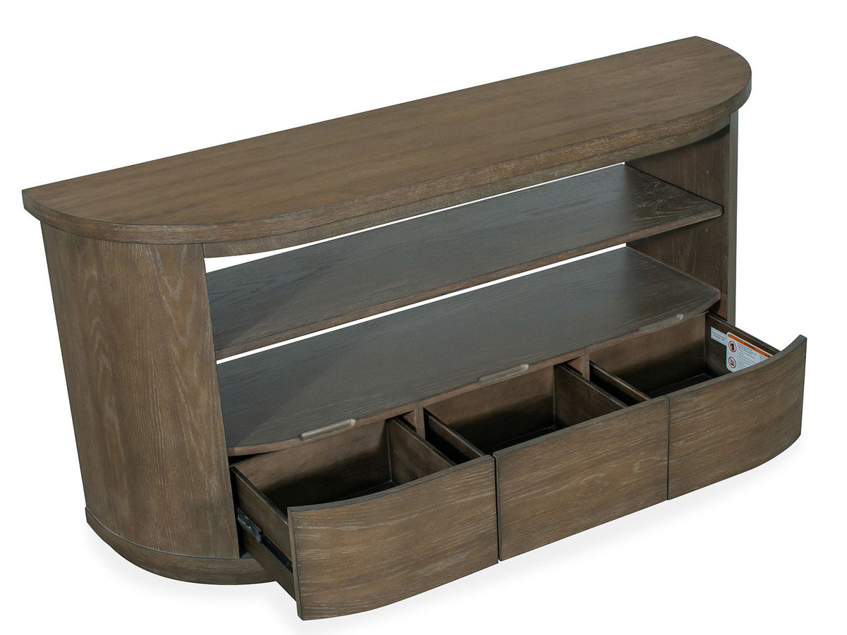 Bosley - Demilune Sofa Table - Porpoise, photo 7 of 7