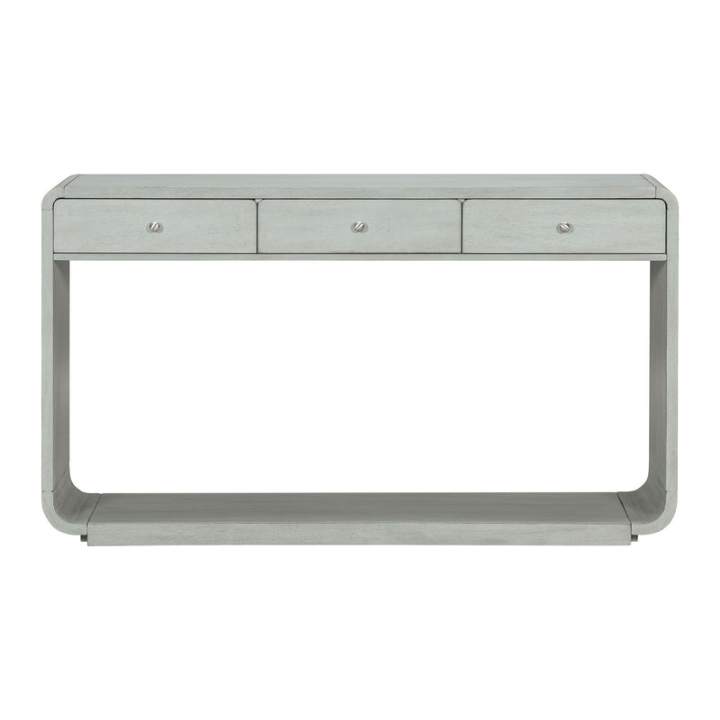 Console Table With 3 Drawers And Display Shelf by HouseOfZazla
