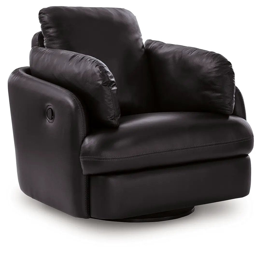 Modmax II - Swivel Glider Recliner - Black by Unique Piece Furniture