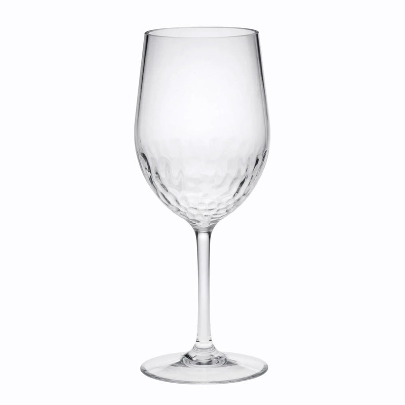 Tritan Hammer - Leadingware Unbreakable Design Plastic Wine Glasses (Set of 4), Bpa Free, 12Oz - Clear by HouseOfZazla