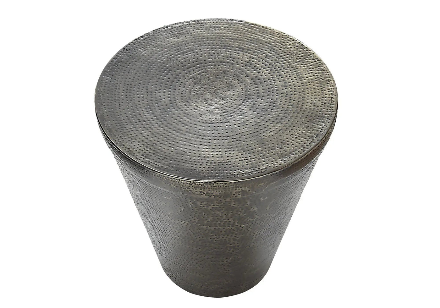 Drum Accent Side Table, Elegant Design by HouseOfZazla