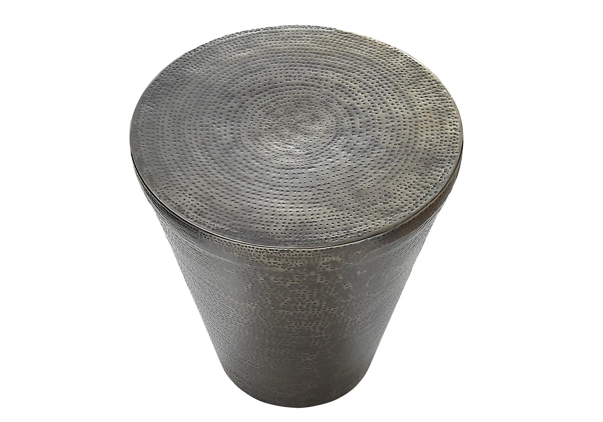 Drum Accent Side Table, Elegant Design by HouseOfZazla