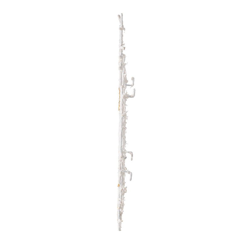 White and Gold Wall Decor with Modern Geometric Design - 31.7" W, photo 6 of 6