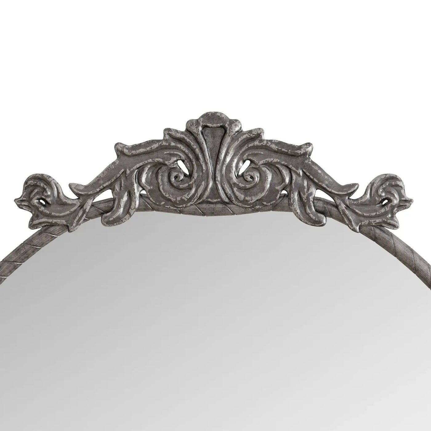 Vintage Arched Full Body Mirror, Wall Mounted For Living Room by HouseOfZazla