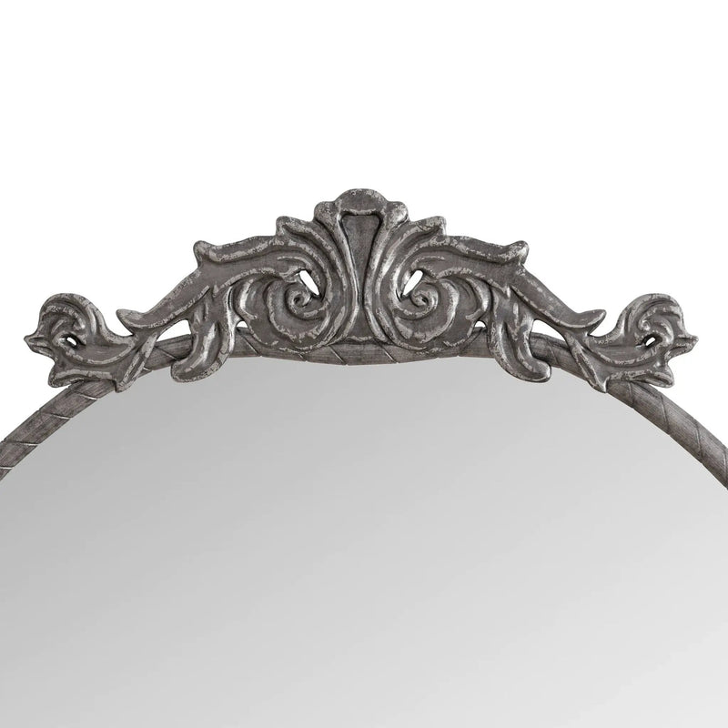 Vintage Arched Full Body Mirror, Wall Mounted For Living Room by HouseOfZazla