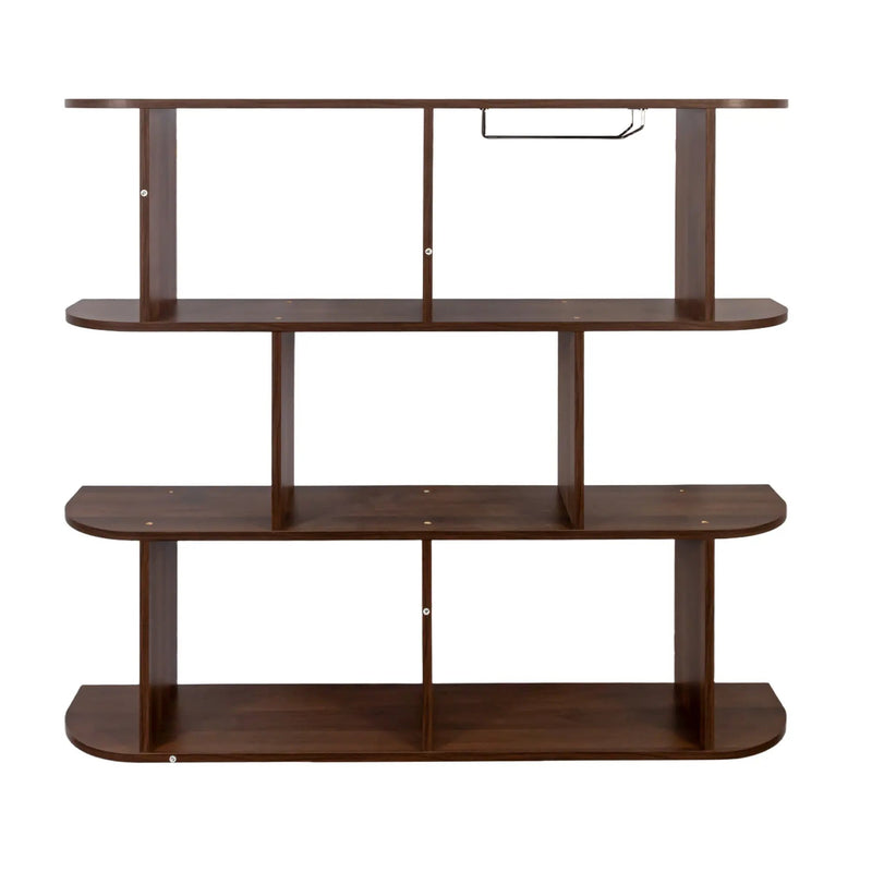 Large Wall Mounted 3 Tier Rustic Bottle Wine Rack by HouseOfZazla