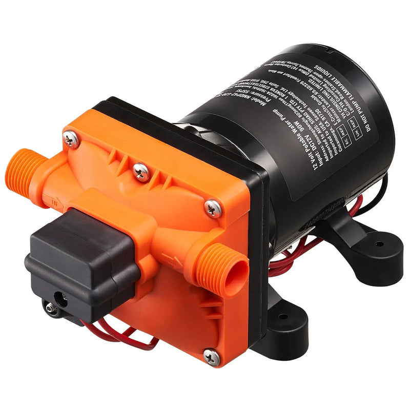 12V Diaphragm Water Pump, 3 GPM (11.36 L/min) by HouseOfZazla