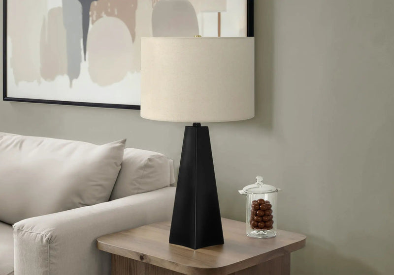 Lighting, Table Lamp, Resin, Modern - Black by HouseOfZazla
