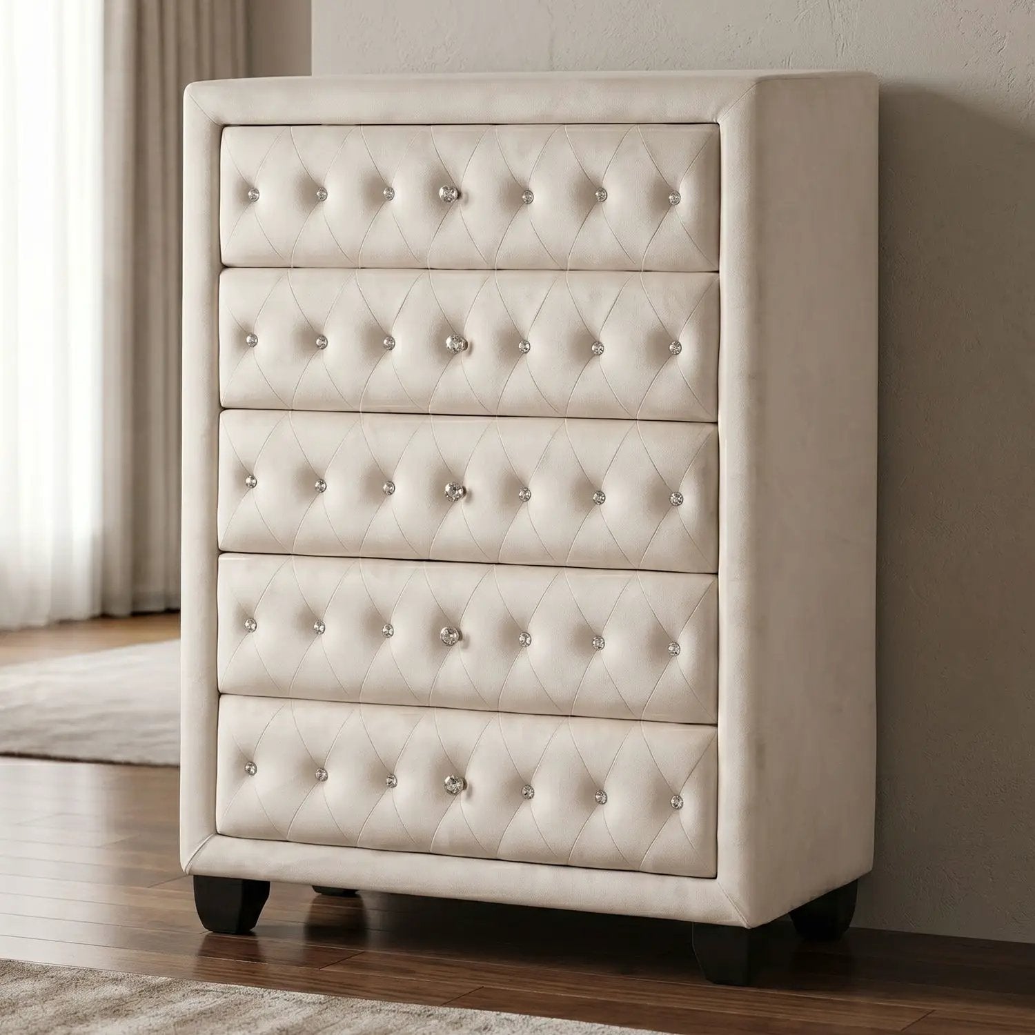 Sophia - 5 Drawer Chest by HouseOfZazla