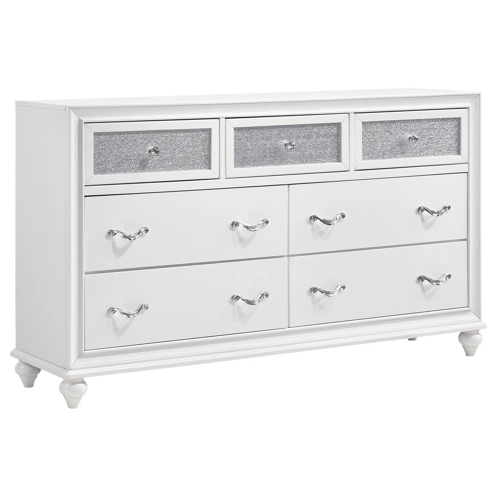 Randall White 5-Piece Queen Bedroom Set by HouseOfZazla