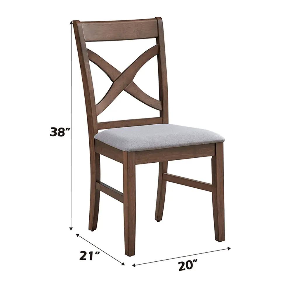 Ferris - Side Chair (Set of 2) - Brown by Unique Piece Furniture